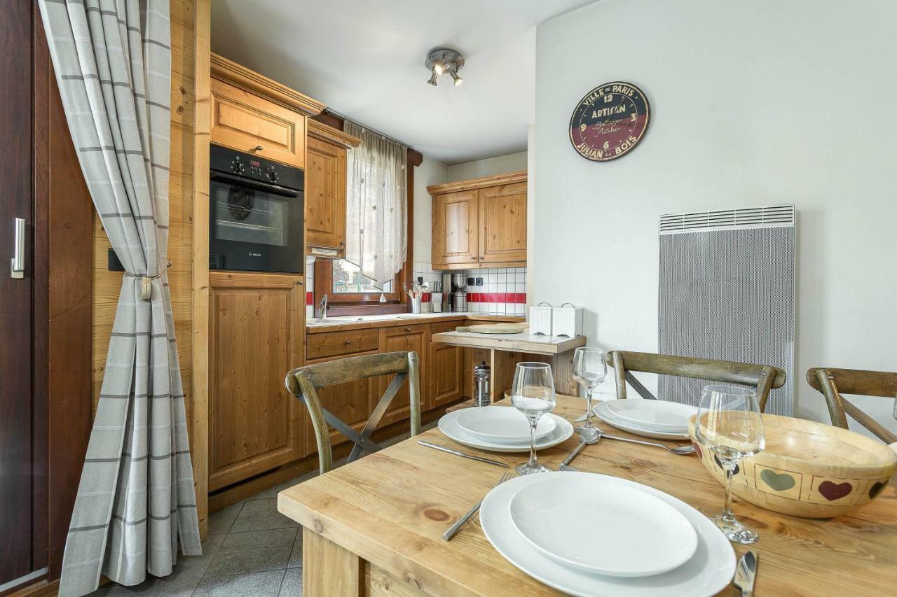 Apartment Staddon - Alpes Travel - Central Chamonix - Sleeps 4-6 מראה חיצוני תמונה